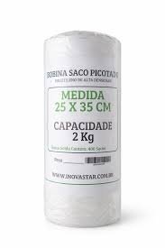 Bobina Picotada 25X35 Para 2Kg
